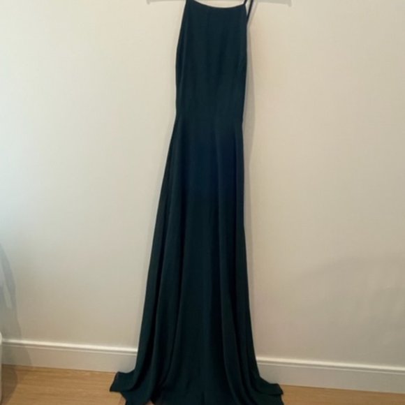 Lulus Mythical Kind of Love Dark Green Maxi Dress - Picture 3 of 6